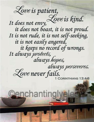 Bible verse wall fruit bowl - free love wallpaper for mobile