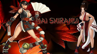 Woman costume fan dress flower - a name free wallpaper