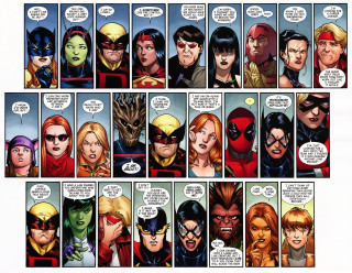 Comic page characters strip middle - a comic book free wallpaper