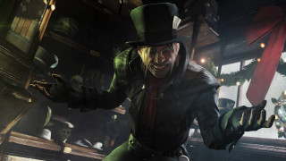 Man top hat green coat - bloodborne free wallpaper