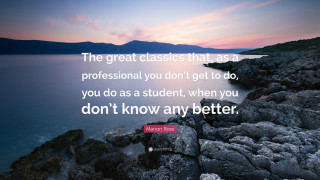 Professional student quote sunset beach - deep shadow free wallpaper