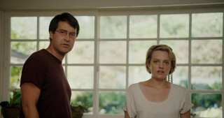 Man woman window cat floor - arthouse free wallpaper