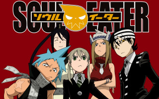 Anime characters soul eater red - a group of anime characters free wallpaper for desktop