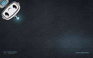 Cartoon character floating cellphone crying - floating free wallpaper