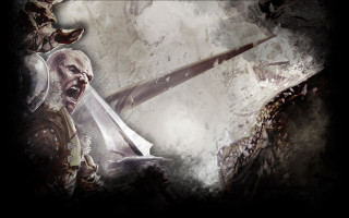 Man knife giant knife demon - epic fantasy free wallpaper for desktop