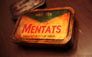 Metal box message table cellphone - free retro wallpaper