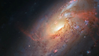 Colorful spiral sky stars galaxy - spiral free wallpaper