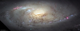 Spiral galaxy bright light stars - a spiral galaxy free wallpaper