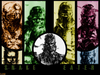 Man beard helmet four colors - metal gear free wallpaper