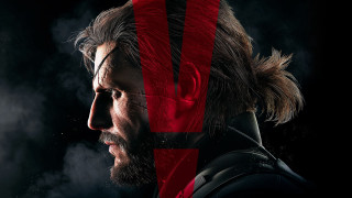 Bearded man red arrow dark - metal gear free wallpaper