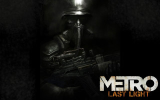 Man gas mask gun metro - last free wallpaper