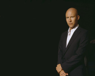 Man suit tie dark room 3 - david chipperfield free wallpaper