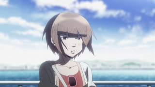 Girl short hair water sky - chizuko yoshida free wallpaper for desktop