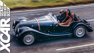 Man driving vintage car road - a man driving free wallpaper