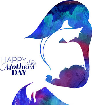 Woman profile happy mothers day - woman free wallpaper for tablet