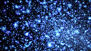 Blue background stars black sky - particle free wallpaper