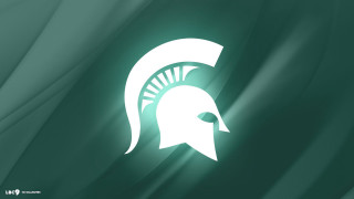 Green white spartan helmet background 3 - a white arrow free wallpaper