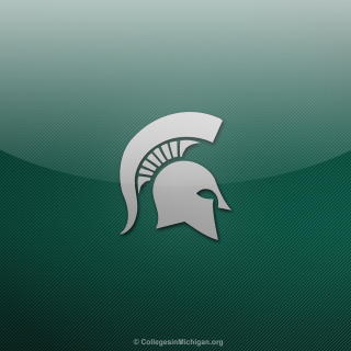 Green white spartan logo background - art green free wallpaper for tablet