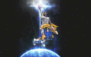 Basketball player jumping air basketball - a basketball player free wallpaper