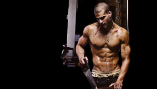 Man knife black background male - a knife free wallpaper