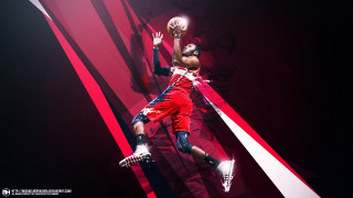 Basketball player jumping dunk game 2 - liam brazier free wallpaper