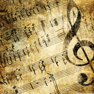 Musical background notes symbols pattern - edward george handel lucas free wallpaper for tablet
