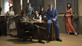 Group suits hats desk man - eric dinyer free wallpaper