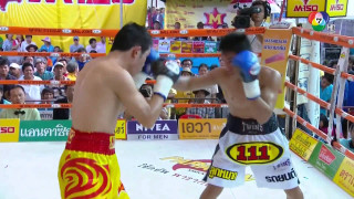 Two men boxing ring blue - two man free wallpaper