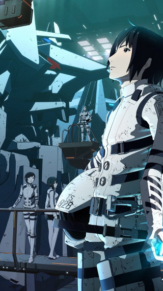 Woman futuristic suit group people - futuristic free wallpaper for mobile