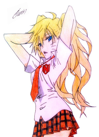 Girl long blonde hair red 2 - long blonde hair free wallpaper for mobile