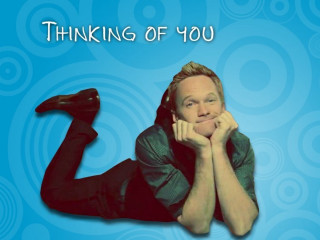 Man lying blue background smile - fructose free wallpaper for desktop