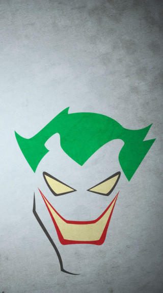 Joker face green arrows red - altichiero free wallpaper for mobile
