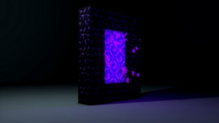 Black box purple light dark - a dark surface free wallpaper