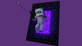 Minecraft character purple wall purple - a purple wall free wallpaper for desktop
