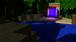 Blue door dark forest blue - a blue door free wallpaper