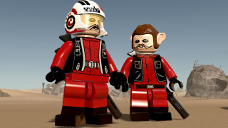 Lego star wars red uniforms - two character free wallpaper