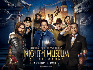 Night museum movie poster maximalism - adam rex free wallpaper