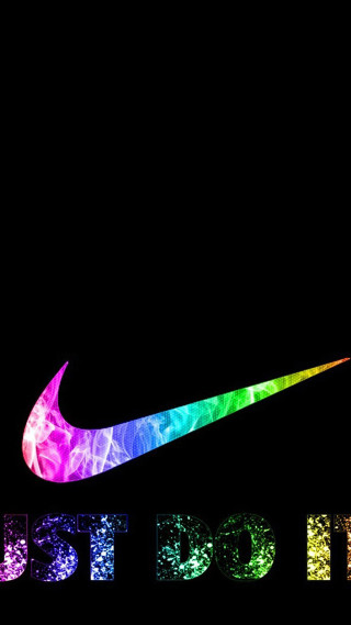 Nike rainbow light black background - a rainbow light free wallpaper