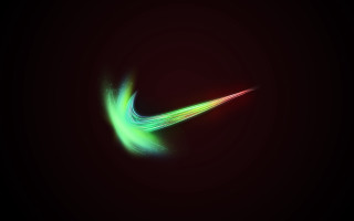 Green red nike logo black - nike logo free wallpaper