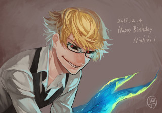 Happy birthday man glasses blonde - a happy birthday message free wallpaper for desktop