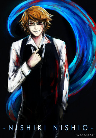 Red haired man glasses blood - amano free wallpaper for mobile