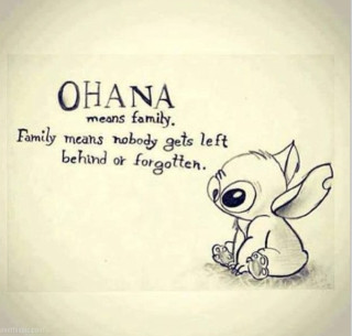 Cartoon character ohana means family - disney free wallpaper for tablet