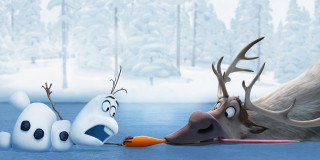 Frozen world reindeer man carrot - a carrot free wallpaper