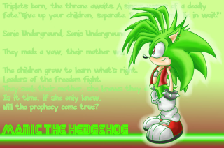 Cartoon character green background sonic - sonic free wallpaper for desktop