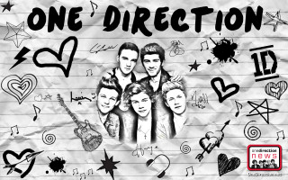 Drawing group people one direction - a drawing of a group free wallpaper