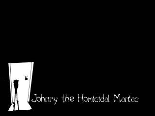 Johnny homical mania man knife - an illustration of free wallpaper