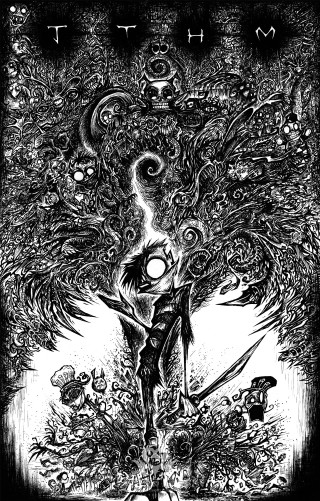 Black white drawing woman flowers - vanita free wallpaper for mobile