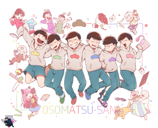 Brothers matsuno sextuplets animal ears - arm free wallpaper for desktop