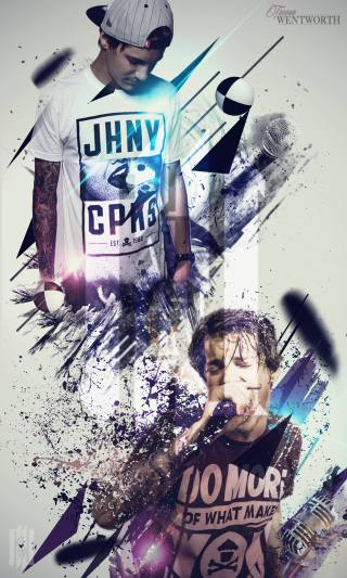 Man hat shirt lyco punk - punk art free wallpaper for mobile