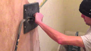 Man working wall hammer screwdriver - anson maddock free wallpaper